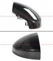 Real Carbon Fiber Oe Style Replacement Side View Mirror Covers Caps Compatible For 2022 2023 Honda Civic Without Led Signal