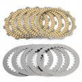 Clutch Plate Kit Friction Steel Plates For Honda Cb Cbx Cbr 400 500 600 1992-2018 
