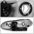 Aintier Headlight Assembly For Chevrolet Camaro 1998-2002 Headlamp Replacement Driver Passenger Side