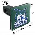 Georgia College Bobcats Logo Tow Trailer Hitch Cover Plug Insert 1 4 Inch 25