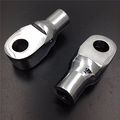 By Xkh Chrome Foot Pegs Installation Part Connection Fittings For Suzuki Intruder 1400 Boulevard S83 Marauder 800