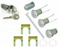 Ignition Door Glovebox Trunk Lock Set 1955 Bel Air Hartop Sedan 1956-1957 Sedan 