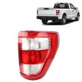 Right Passenger Side Brake Lamp For F150 Xl 2021 2022 2023 Tail Light Assembly Ml3z-13405-e Ml3z13405e Red And Clear Lens 