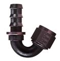 Fcl1554 Socketless Hose End With Unf Threaded Fitting Metal Alloy Fuel System Auto Part 