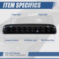 Dual Row Led Center High Mount Stop Lamp Third Brake Cargo Light Compatible With Ford F250 F350 Super Duty 99-16 Ranger 93-11