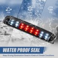 Dual Row Led Center High Mount Stop Lamp Third Brake Cargo Light Compatible With Ford F250 F350 Super Duty 99-16 Ranger 93-11