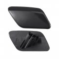 Acropix Front Left Right Side Bumper Headlight Washer Nozzle Cover Cap Fit For Volvo S60 Pack Of 2 Black