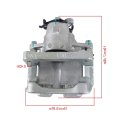 Rear Left Brake Caliper For Lacrosse 2012 2016 Regal 2011 2017 Xts 2013 2019 Impala 2014 2018 Malibu Replaces 18 B5401a