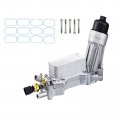 Aluminum Alloy Engine Oil Cooler With Filter Housing Adapter Gaskets Sensor For 2011-2016 Chrysler Dodge Wrangler 3 6l V6 