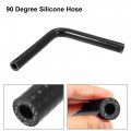 X Autohaux 13mm 0 51 Id 90 Degree Elbow Silicone Reducer Hose Pipe Bend Turbo Water Intercooler Black