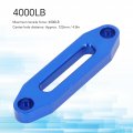 Busoth Aluminum Hawse Fairlead Fine Workmanship Synthetic Winch Rope Easy To Use Resistant For Atv 4000lb