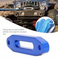 Busoth Aluminum Hawse Fairlead Fine Workmanship Synthetic Winch Rope Easy To Use Resistant For Atv 4000lb