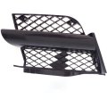Mitsubishi Outlander Grille Assembly 2003 2004 Passenger Side Black Shell And Insert Plastic Mn133230 Mi1200242 