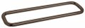 Crl 24 Oil Rubbed Bronze Bm Series Back-to-back Tubular Handle Without Metal Washers 