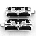 Hk Moto- Eagle Hawk Shape Foot Pegs Fits Most Models With H-d Male Mount-style Footpeg Supports See Description For Detail