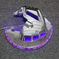 Chrome Motorbike Brake Rotor Covers Led Ring Of Fire For Honda Goldwing Gl1800 2001-2014 F6b 2013-2015 Blue