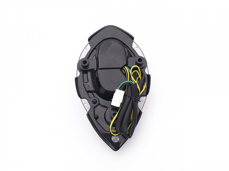 Motorcycle Led Tail Light With Turn Signals For 2004 2015 Xv1700 Road Star Smoke Lens Waterproof Rear Assembly 12v