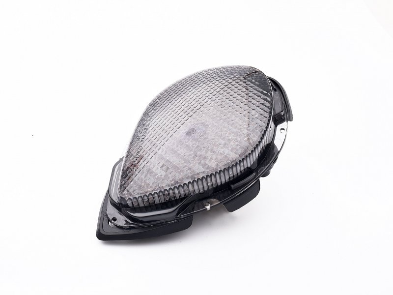 Motorcycle Led Tail Light With Turn Signals For 2004 2015 Xv1700 Road Star Smoke Lens Waterproof Rear Assembly 12v