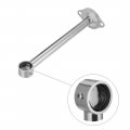 Uxcell Wardrobe Pipe Bracket 26 5mm Dia Type 25 Ceiling Mounting Rail Rod Support Socket 2pcs