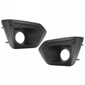 A Absopro Left Right Side Fog Light Grille Cover Trim 57731fj020 57731fj030 For Subaru Impreza 2012 2013 2014 Black 1 Pair 