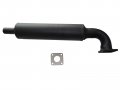 New Muffler Exhaust Pipe W Gasket Compatible With Kubota B9200d B9200e B9200hst-d B9200hst-e