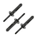 Blind Rivets Exterior Fender For Dodge Nitro 2007 2011 Black Nylon Replacement Fits 10184895 6506007aa N803862s 2 Piece Set 
