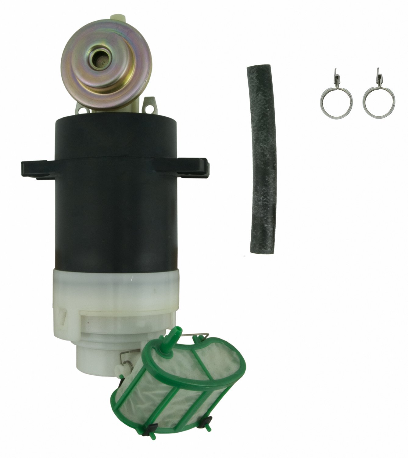P72068 Fuel Pump And Strainer Set For Diesel Tractor 12 Volts Metal Stainless Steel Alloy Construction With Barb Outlet Clean