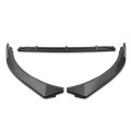 Auto Dynasty 3pcs Stp-style Car Front Bumper Lip Spoiler Wing Body Kit Compatible With Optima Sx 11-13 Matte Black