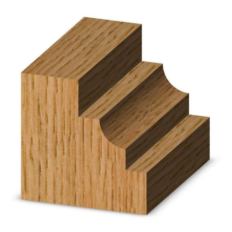 Whiteside Router Bits 3160 Classical Cove Bit With 5 32-inch Radius 1-1 4-inch Large Diameter And 1 2-inch Cutting Length