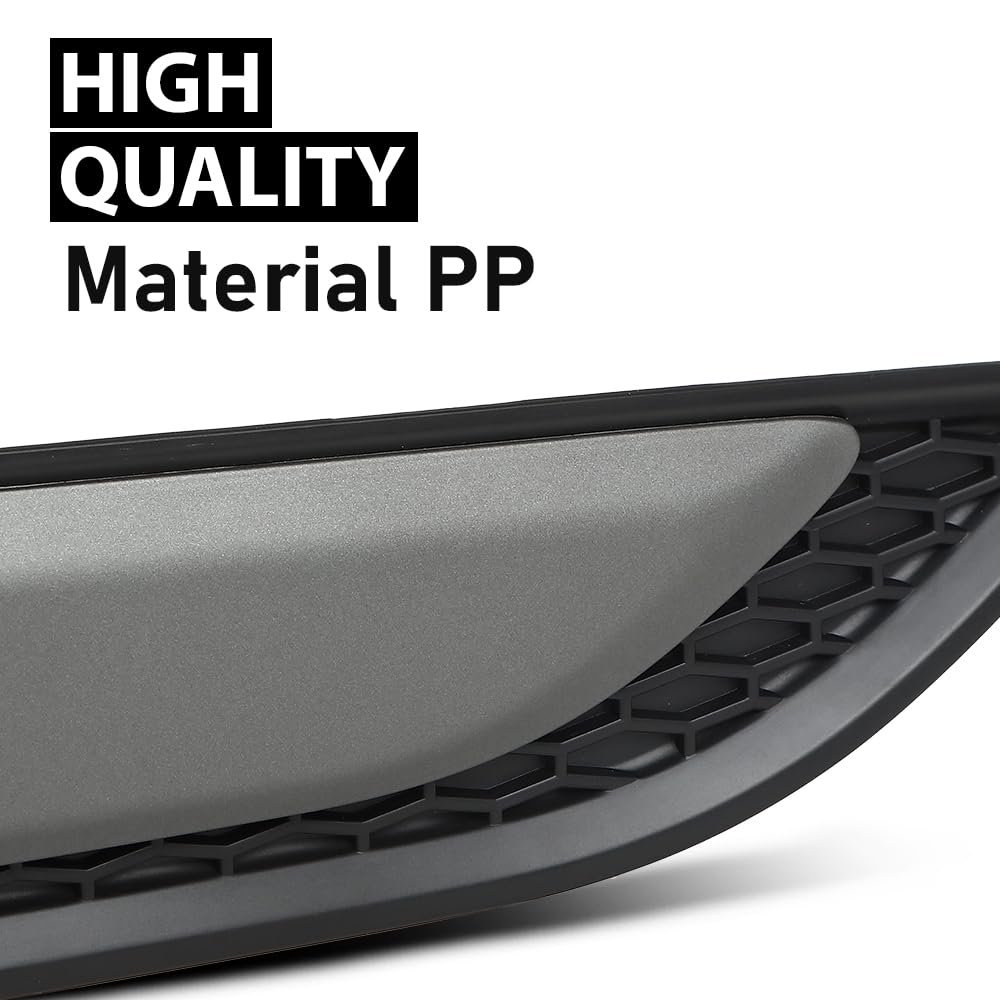 Right Fender Grille Trim Cover For Discovery Sport 2015 2016 Black Pp Material Part Number Lr058534