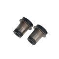Oldsmobile Bravada 1996 97 98 99 00 2001 Suspension Control Arm Bushing Front Upper Set Of 2 Made Rubber And Steel Black 