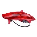 2pcs Rear Left And Right Side Bumper Reflector With Plug For Hyundai Santa Fe Sport 2013-2016