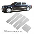 Door Window Pillar Trim Fydun 6pcs Side Cover 304 Stainless Steel Car Accessories For 300 2005a 2010