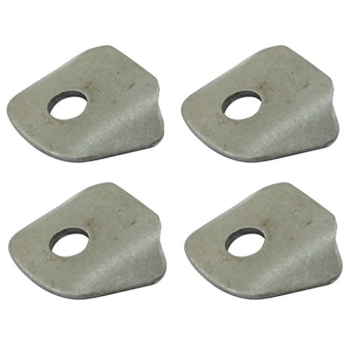 Universal Mounting Tab With 3 8 In Hole Steel Bracket For Headlights And Taillights Set Of 4 1 Long X 2 Wide Model 00-3186-0