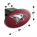 North Carolina Central Primary Logo Oval Tow Trailer Hitch Cover Plug Insert