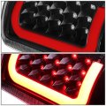Compatible With Yukon Denali Suburban Tahoe Gmt800 Pair Of 3d Led Tail Brake Lights Black Housing Clear Lens