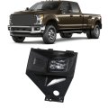 Left Driver Side Fog Light Assembly For F250 F350 F450 Super Duty 2017 2018 2019 Halogen Clear Lens Fo2592241 Hc3z15201a 