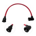 10 2mm High Heat Performance Spark Plug Ignition Wires Set In Red Fits For Honda Prelude 2 2l 1992-2001 H22 Dohc Vtec Engines