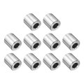 10 Pcs Stainless Steel Spacer 4 Bore X 2 Od 7 16 Length Screw Bushing Plain Finish Round Metal For 1 Screws Bolts And Rods 