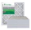 Afb Silver Merv 8 24x24x2 Pleated Ac Furnace Air Filter Pack Of 6 Filters 100 Produced In The Usa 