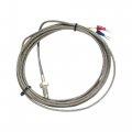 Meter Star M6 Screw Industrial Thermocouple Sensor K Type High Temperature 0-800 A C Thermometer Line 5 M Wrnt Shielding Wire 