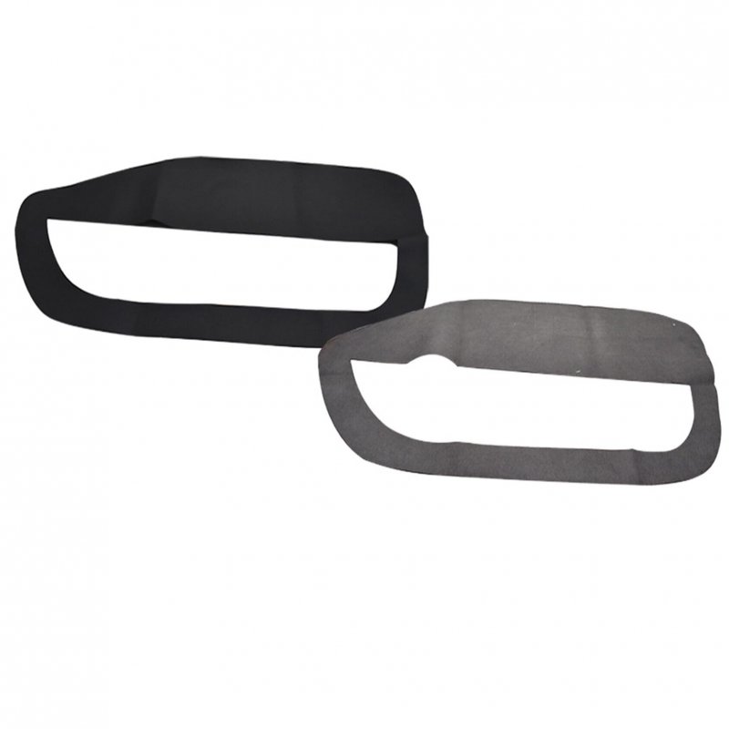 2pcs Car Front Door Panel Leathe Insert Cards Cover Replacement For Mustang 2005-2009