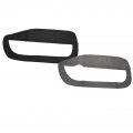 2pcs Car Front Door Panel Leathe Insert Cards Cover Replacement For Mustang 2005-2009