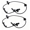 Front Left And Right Abs Wheel Speed Sensor 57450 Sna 003 57455 For Honda Civic 2006 2007 2008 2009 2010 2011 2 Piece Set 