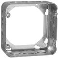 Hubbell-raco 262 2-1 8-inch Deep Drawn Square Extension With 8 1 2-inch 4 3 4-inch Side Knockouts 4-11 16-inch 