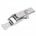 Uxcell 2 83-inch Sus304 Stainless Steel Spring Loaded Self Locking Toggle Draw Latch Strike