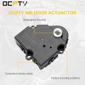 Ocpty Hvac Blend Door Actuator Heater Air Fits 1991-2002 For Chevrolet Gmc 2011-2016 Volvo 2000-2001 Replace 604-103 15-73020