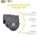 Ocpty Hvac Blend Door Actuator Heater Air Fits 1991-2002 For Chevrolet Gmc 2011-2016 Volvo 2000-2001 Replace 604-103 15-73020