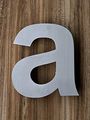 Qt Modern House Number 4 5 Inch Brushed Stainless Steel Letter A Floating Appearance Easy To Install And Made Of Solid 304 