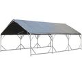18x30 Extra Heavy Duty 12 Mil Silver Tarp Ply Coated Reinforced Canopy 6 Oz 3 Layer Includes Tarps Tools And Toys Maintenance 
